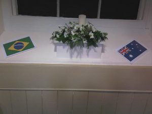 Flags - Brazil & Australia