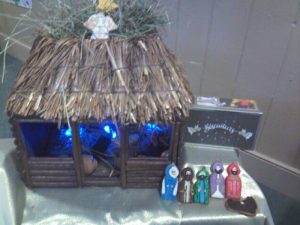 Biscuiteers Nativity scene closeup