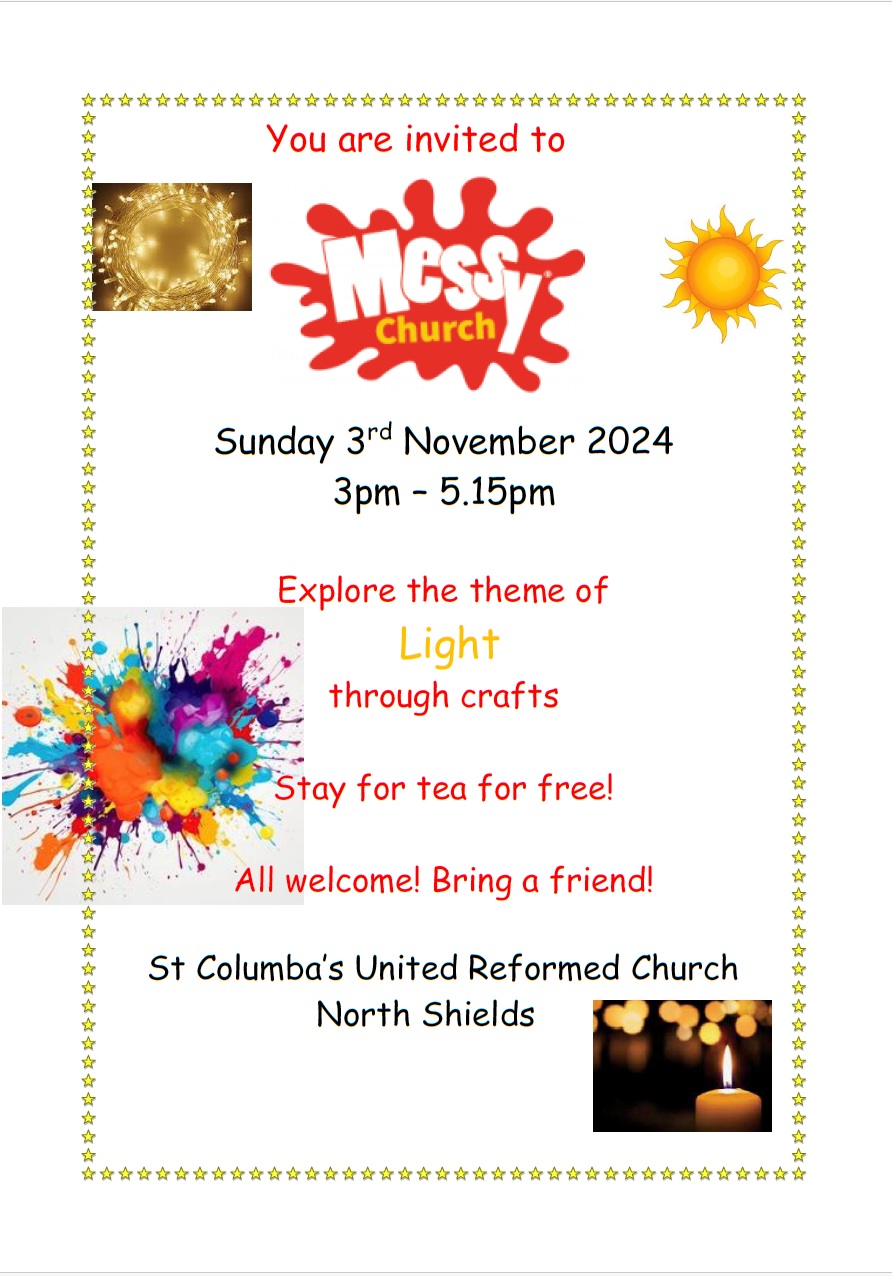 Messy Church flyer