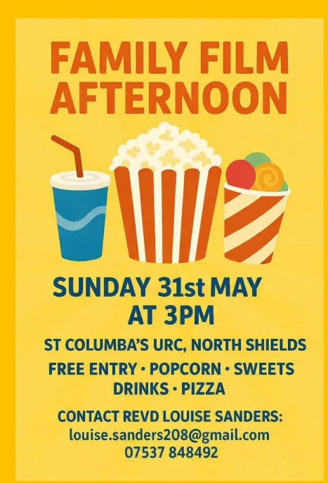 family film afternoon flyer
